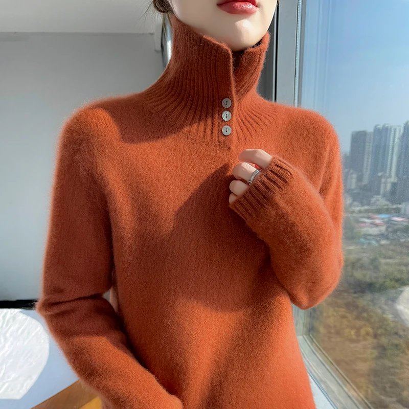 Cozy Merino Wool Women's Sweater