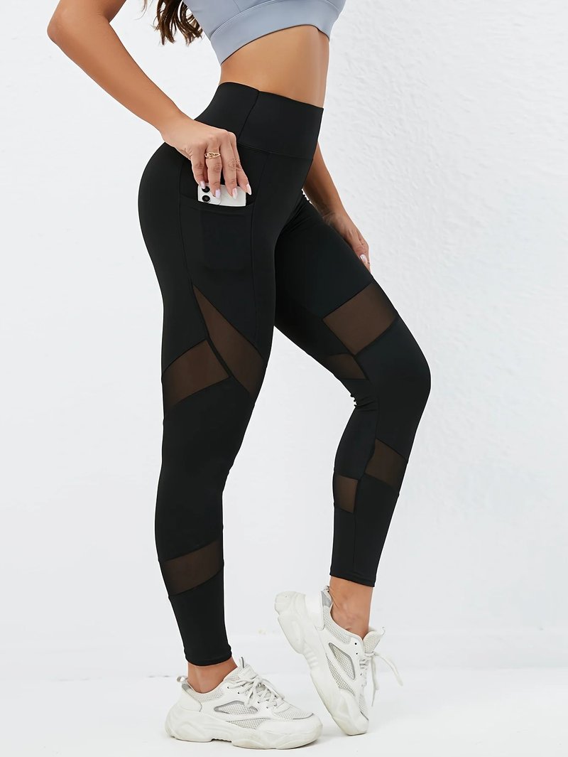High-Waisted Leggings with Pockets