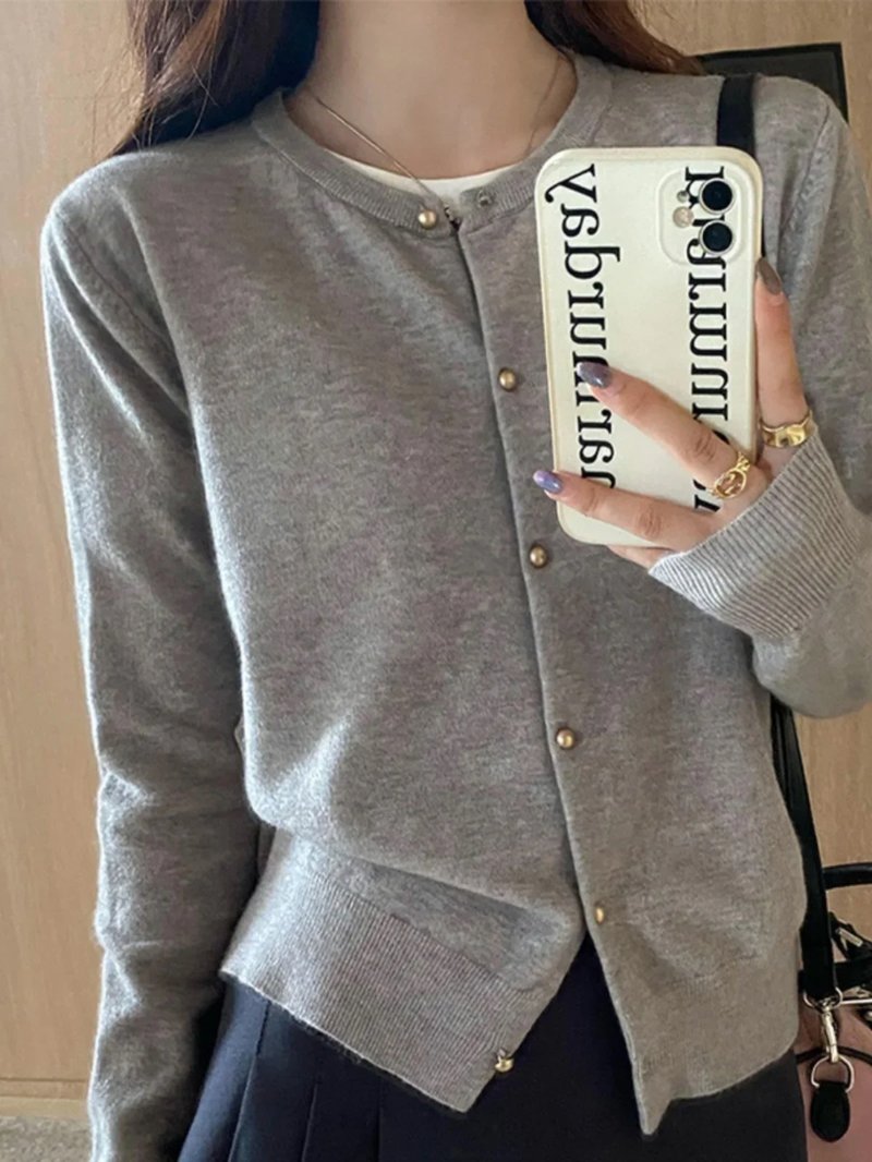 Chic Women's Knitted Cardigan