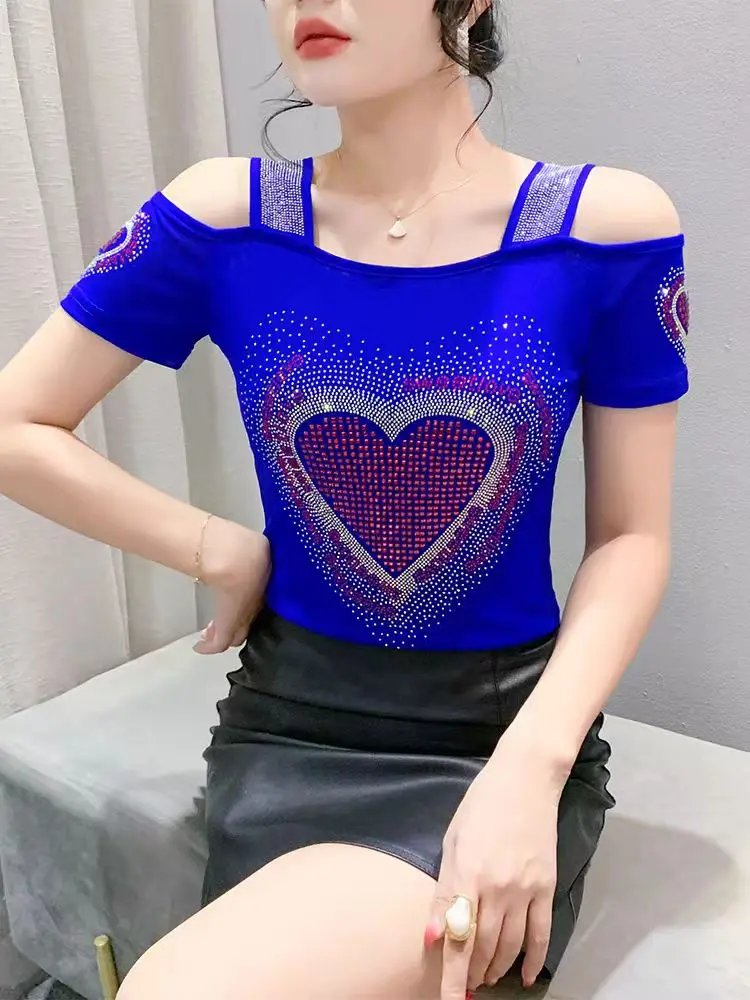 Chic Off-Shoulder Summer T-Shirt