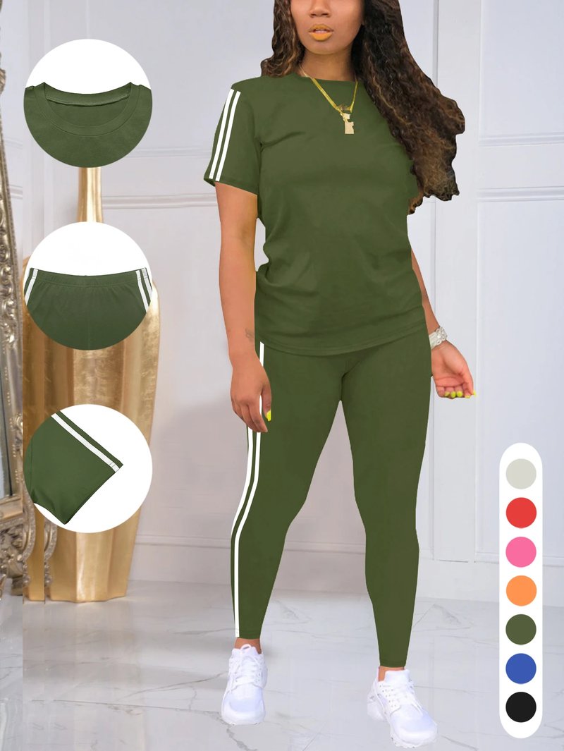 Colorful Summer Sportswear Set