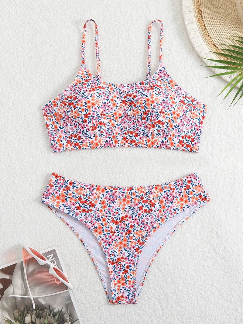 Chic High-Waist Bikini Set