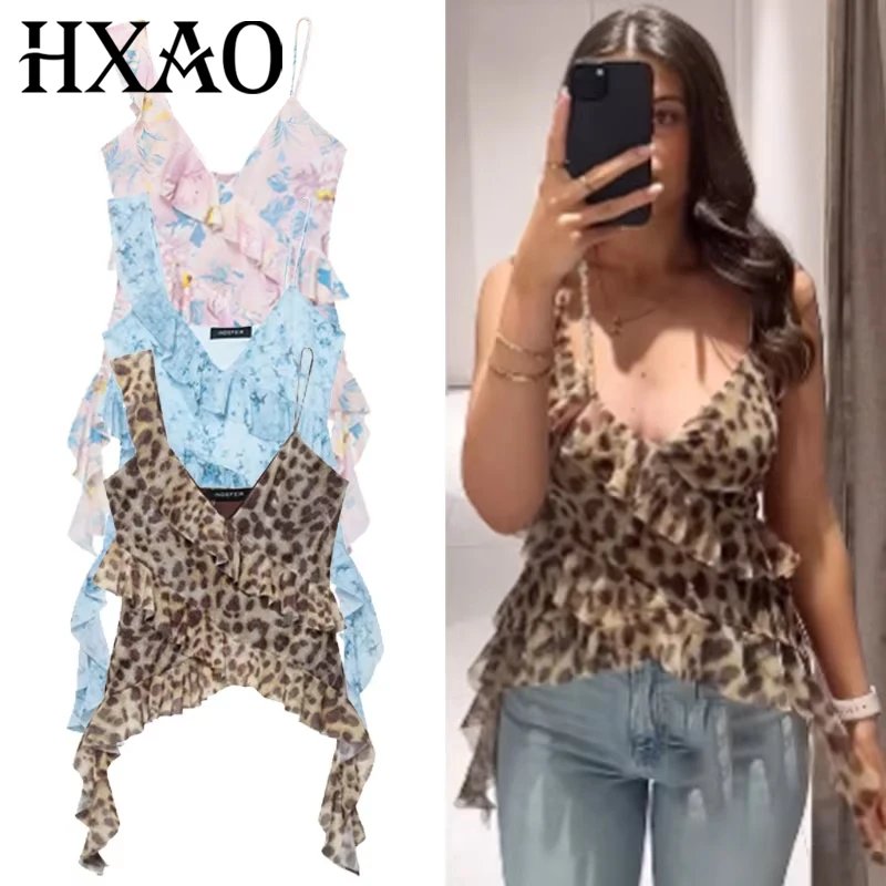 Leopard Print Summer Camisole