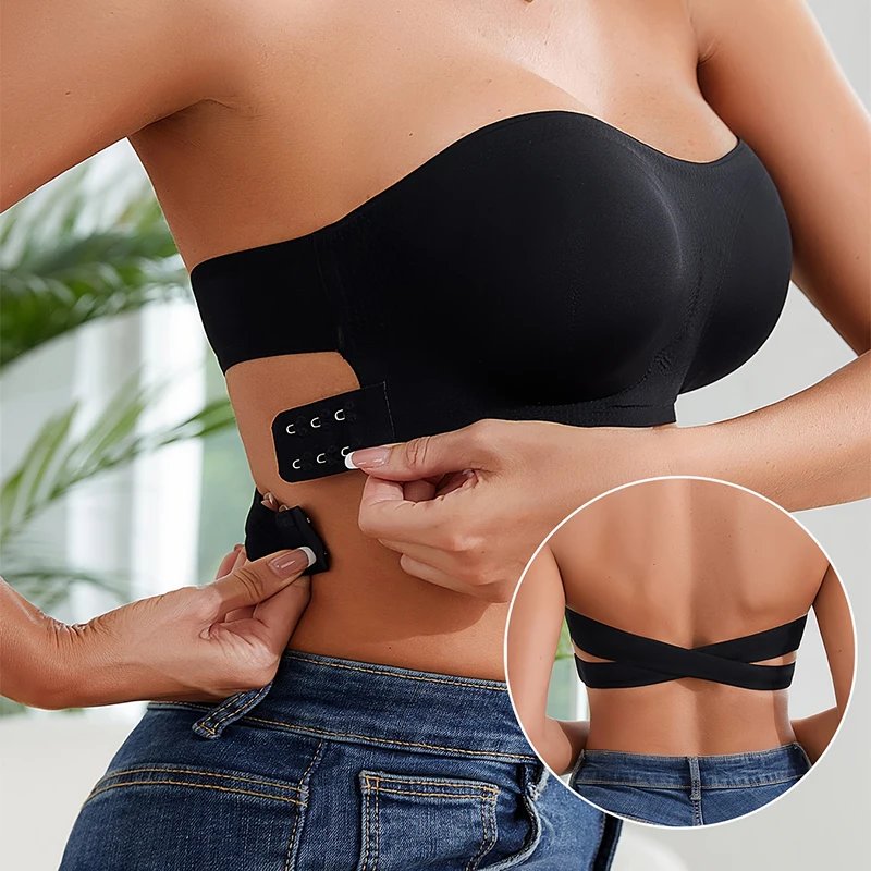 Invisible Strapless Push-Up Bra
