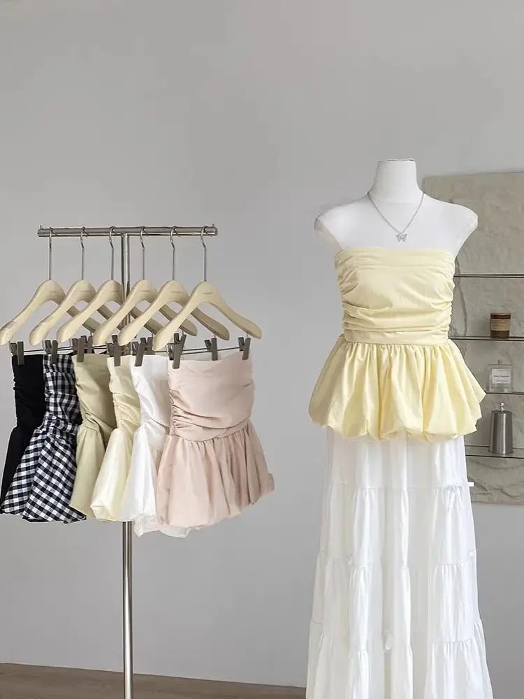 Chic Ruffle Peplum Cami Top