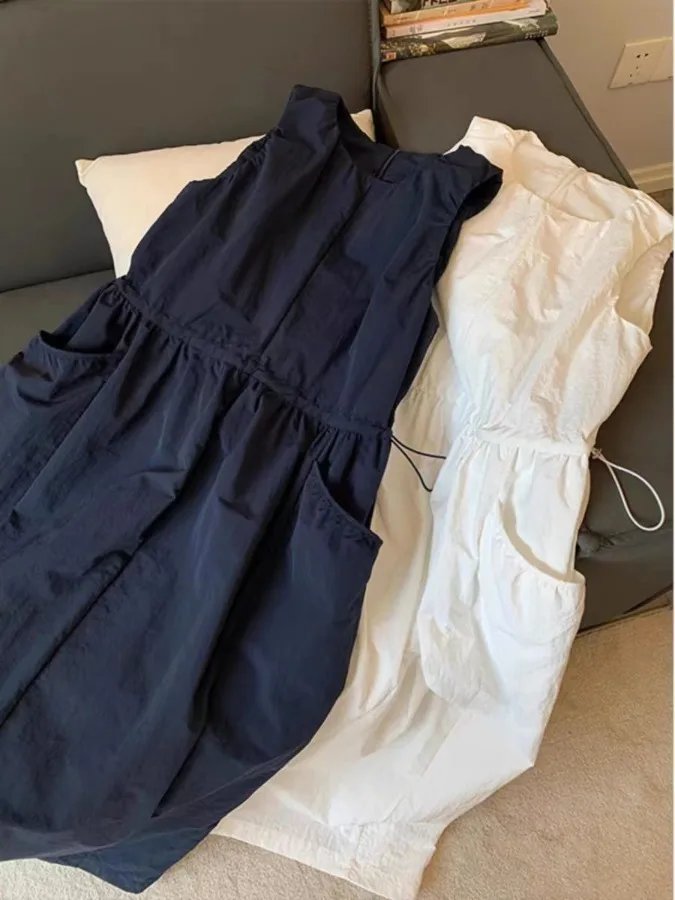 Casual A-Line Midi Skirt for Women
