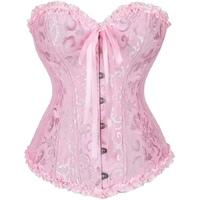 Victorian Lace-Up Corset Top