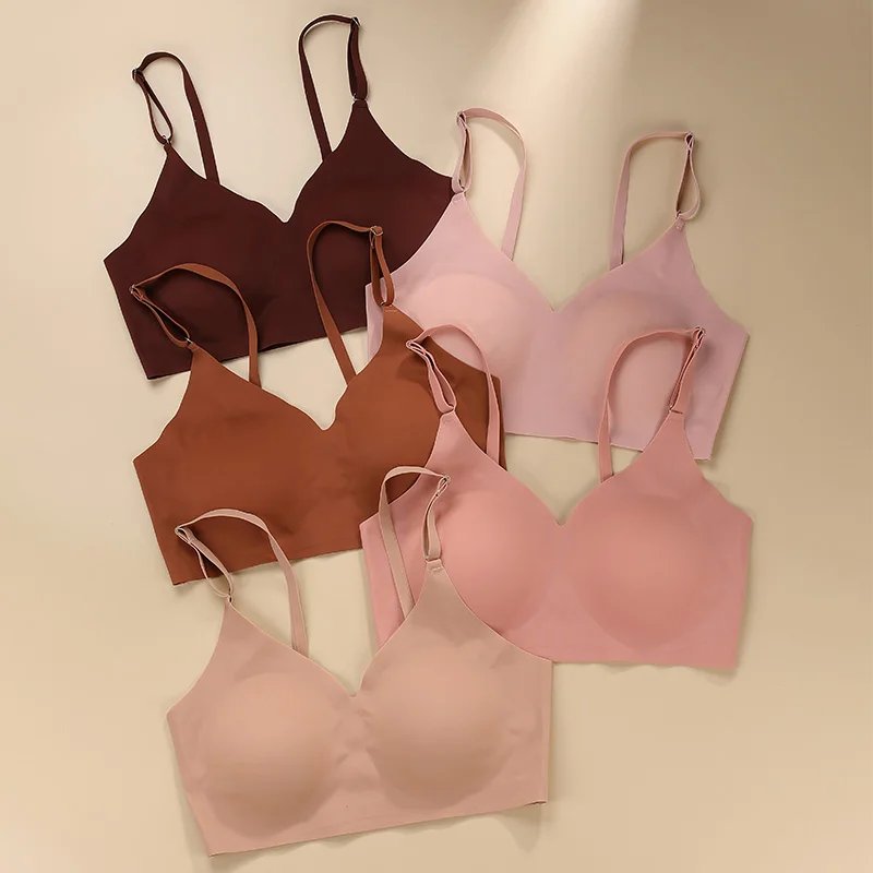Summer Seamless Wireless Push-Up Bra