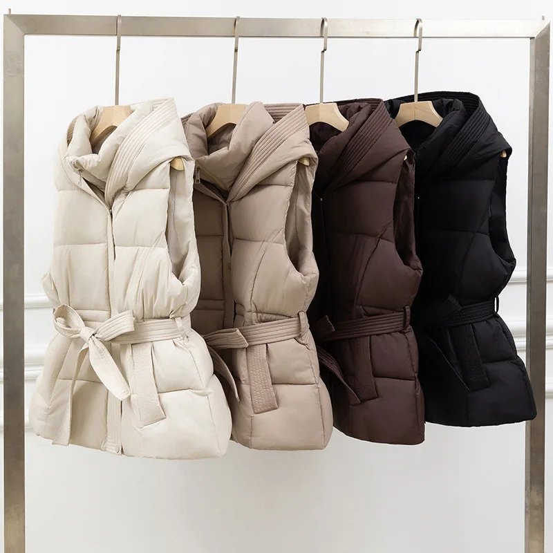 Women's Warm Quilted Puffer Vest