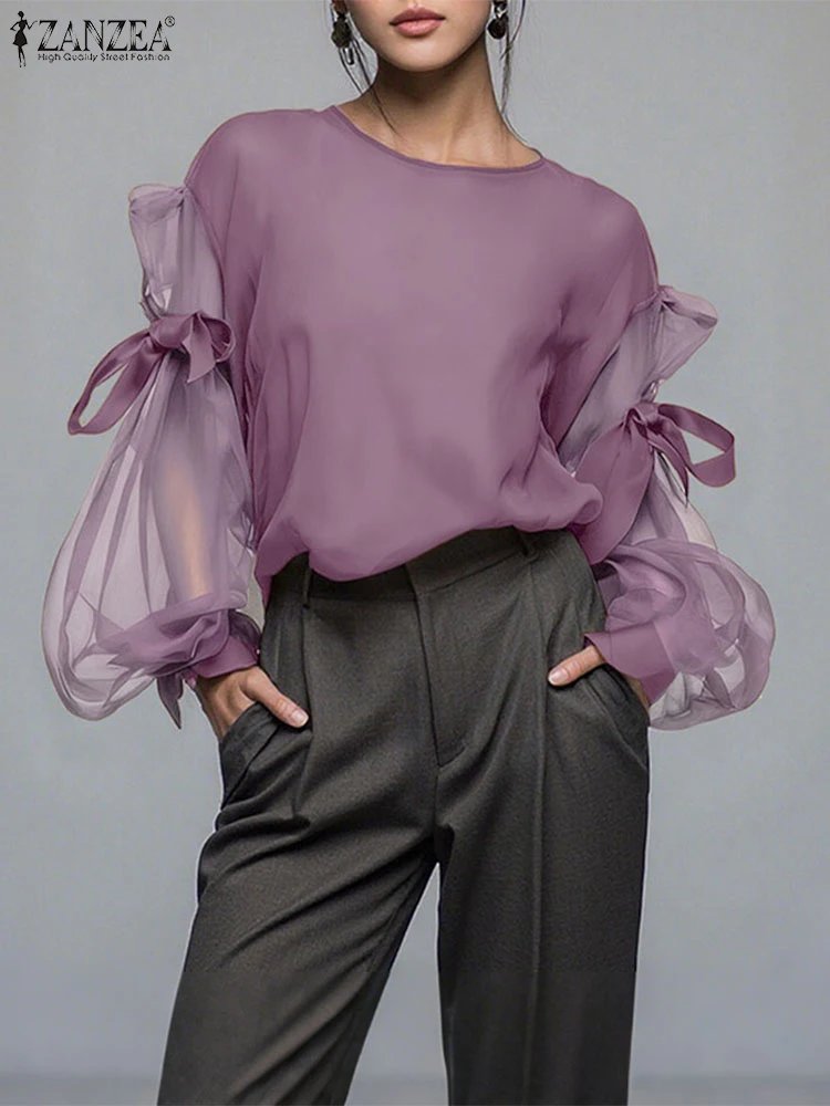 Elegant Bow Blouse for Women