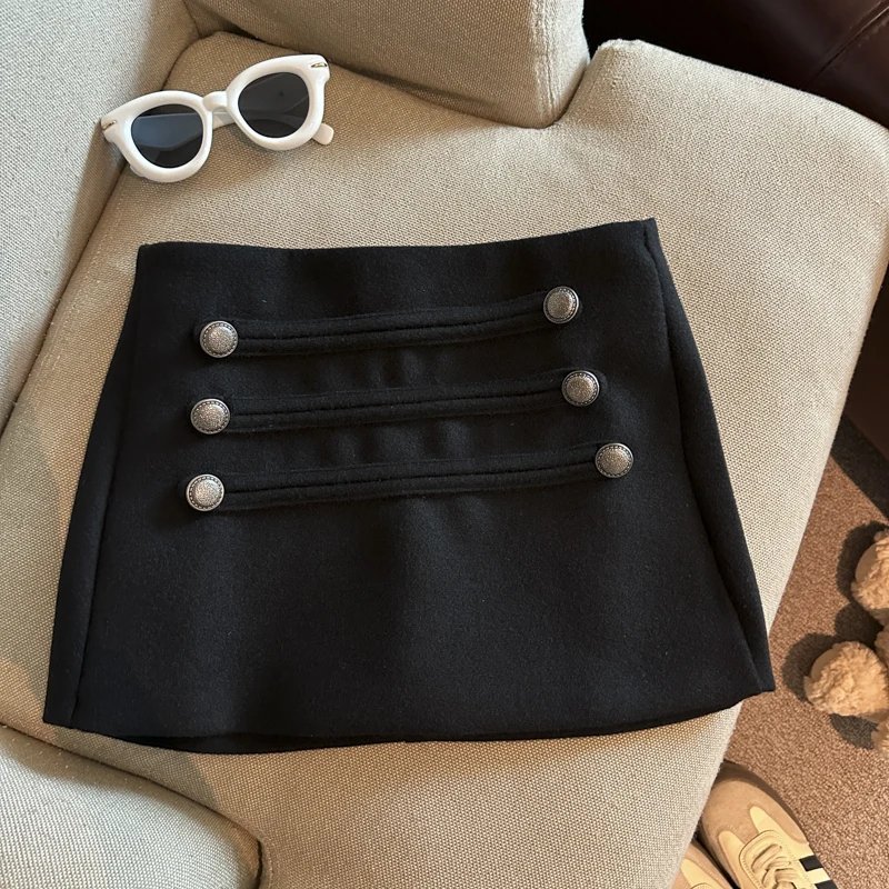 Chic High-Waisted A-Line Mini Skirt