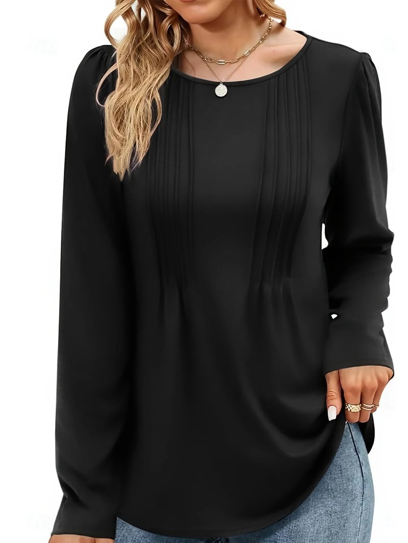 Sophisticated Long Sleeve Blouse