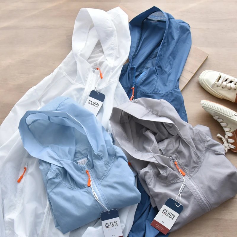 Lightweight Sun Protection Hooded Shirt