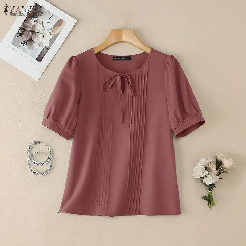 Elegant Puff Sleeve Blouse for Women