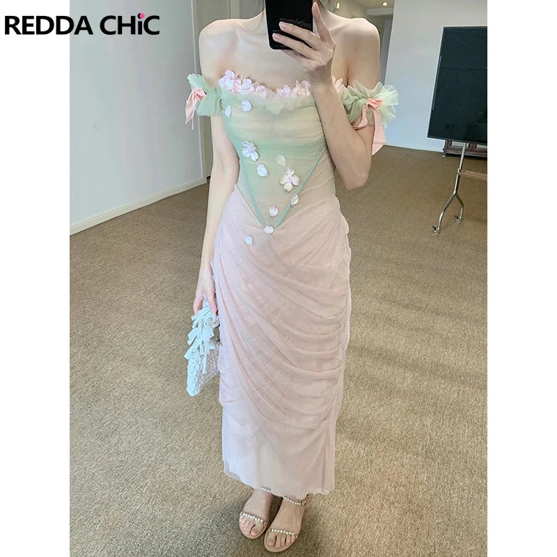 Fairycore Corset Midi Dress