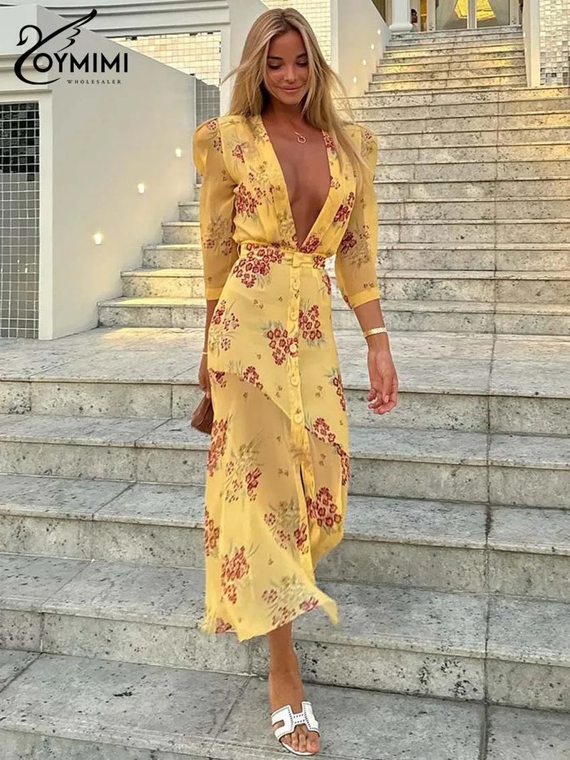 Chic Floral Mini Dress for Women