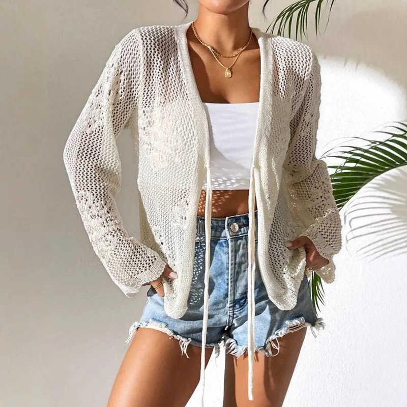Lightweight Crochet Cardigan for Summer
