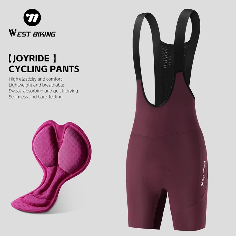 West Biking Women's Cycling Bib Shorts