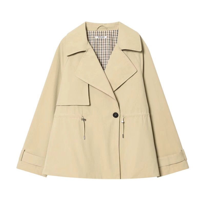 Stylish Women's Adjustable Windbreaker