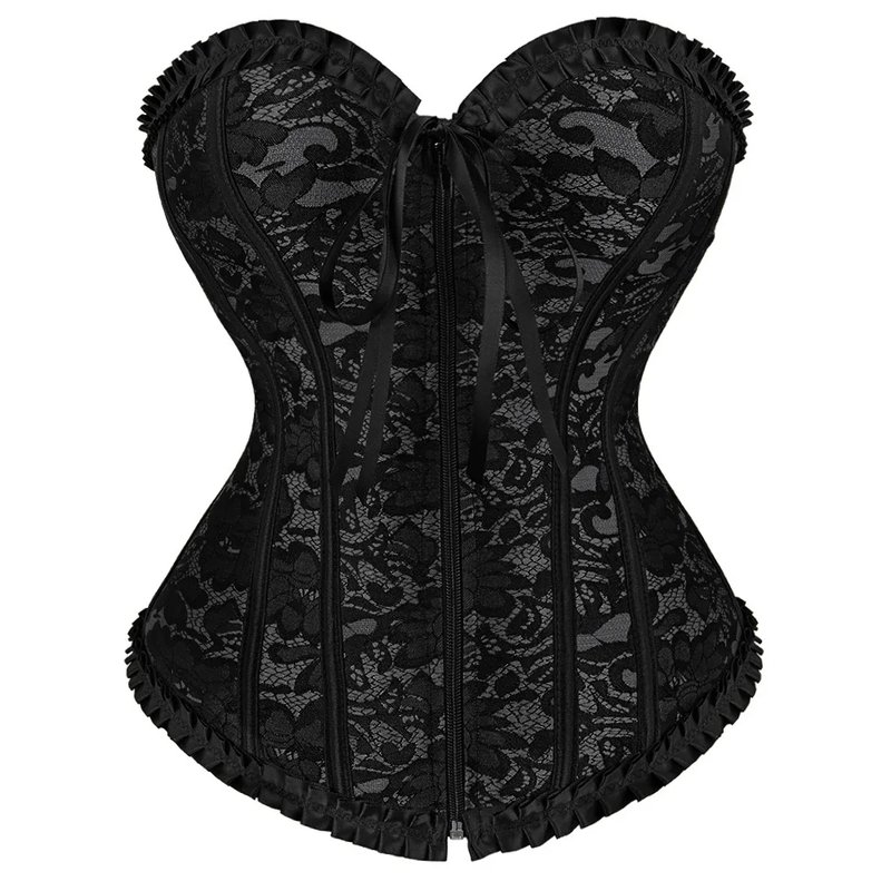 Vintage Floral Corset Top