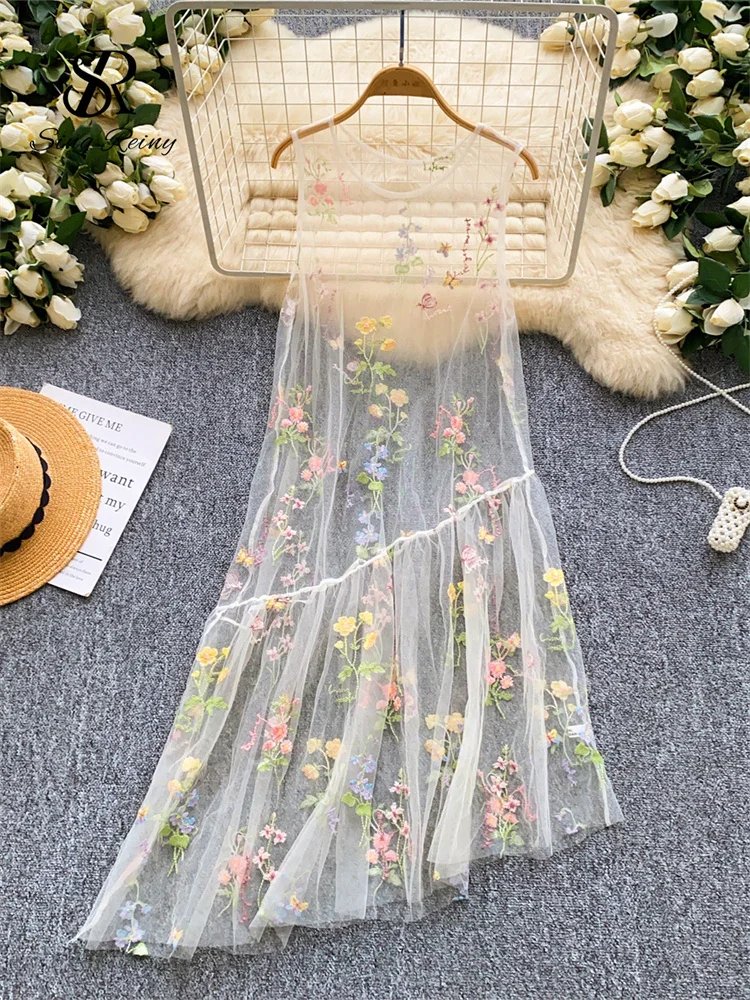 Bohemian Floral Summer Dress