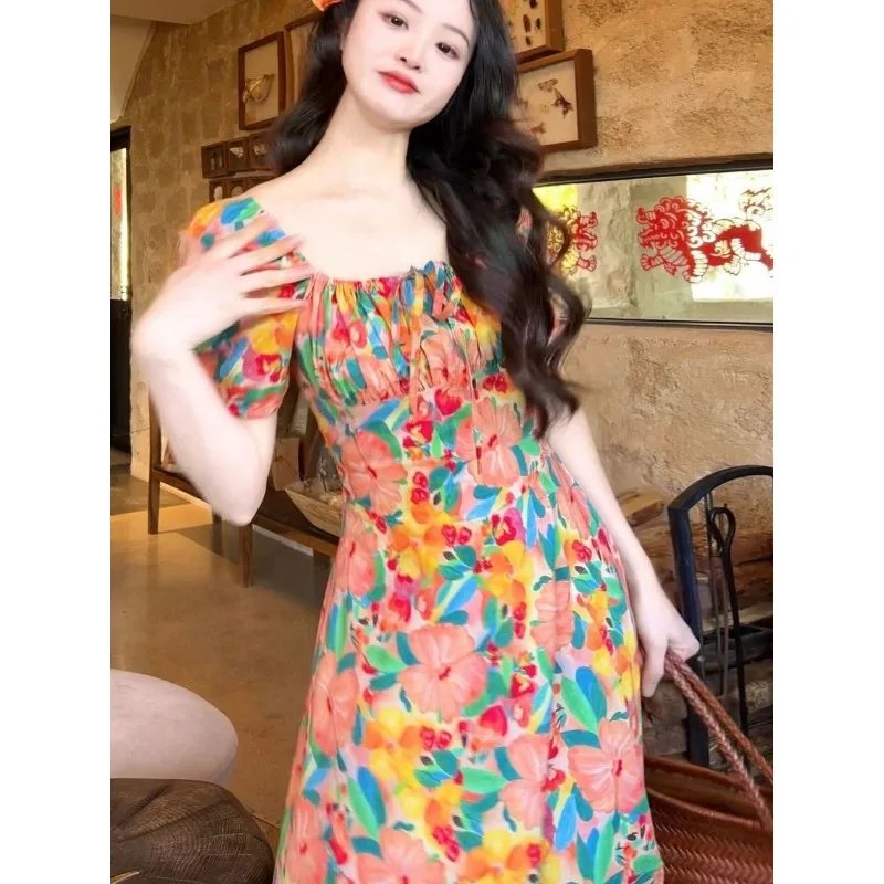 Floral Plus Size Maxi Dress