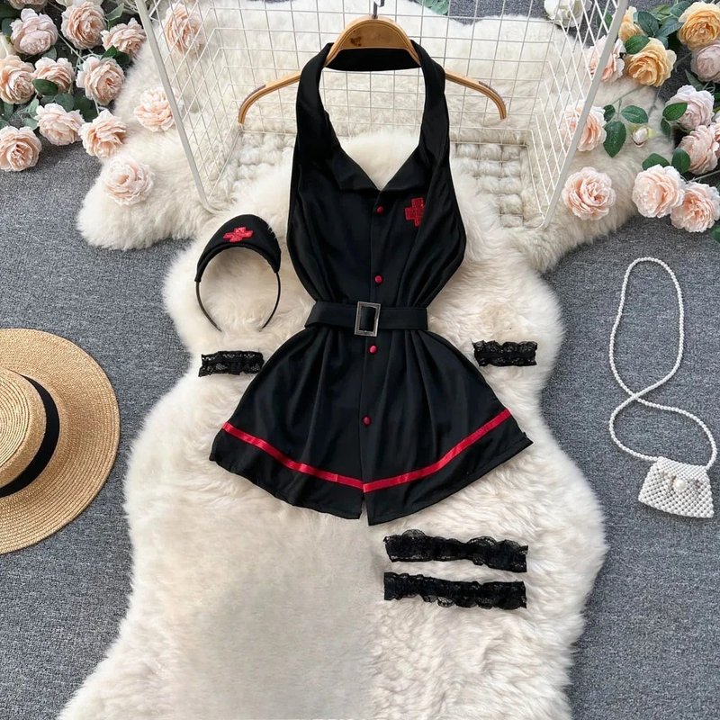 Chic Summer Halter Dress