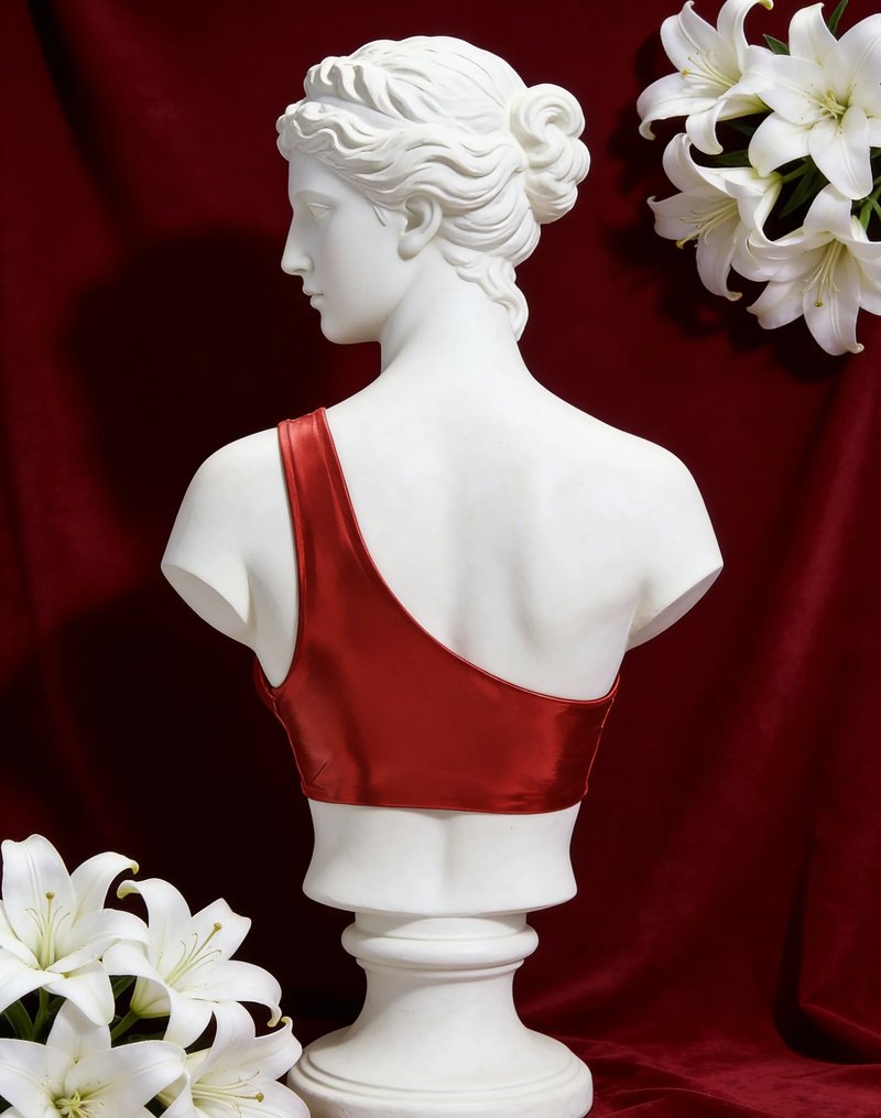 Avant-Garde One-Shoulder Fashion Top