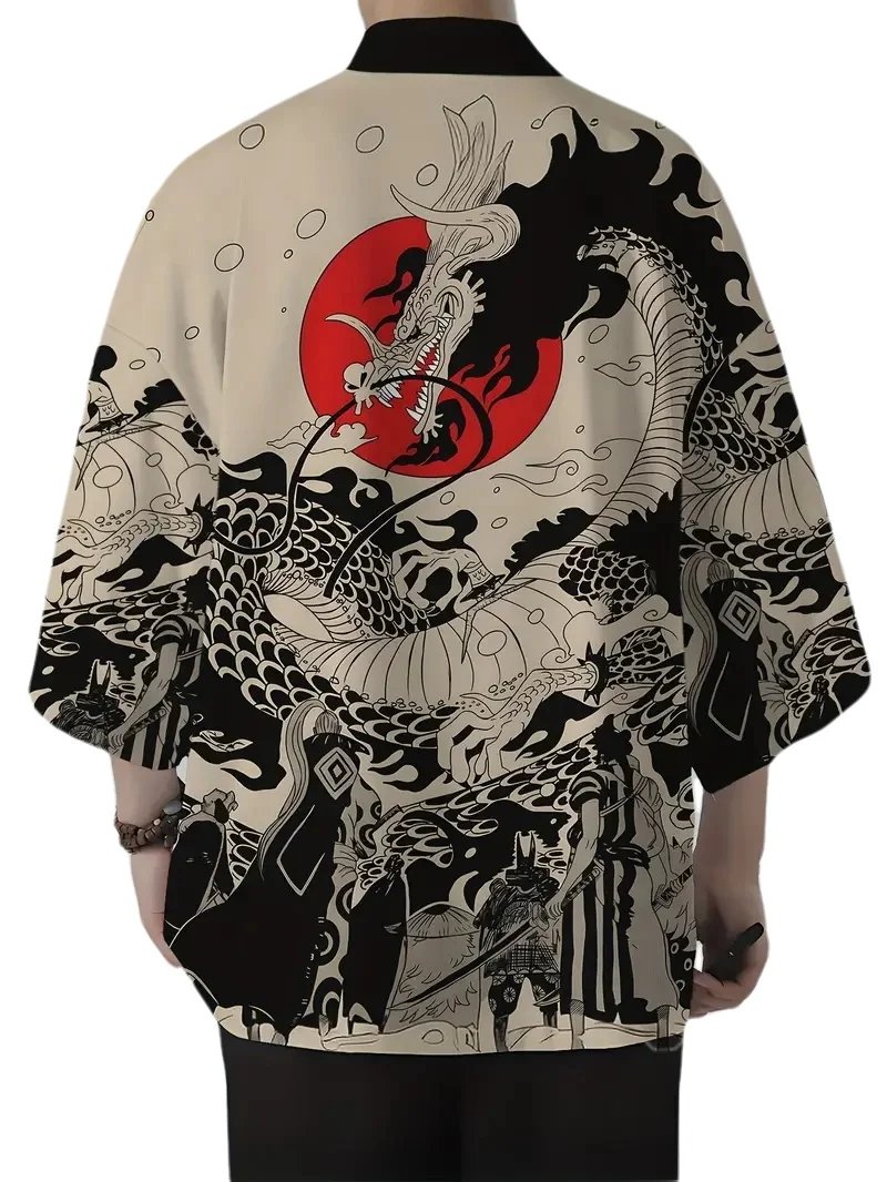 Men's Lightweight Kimono Shirt