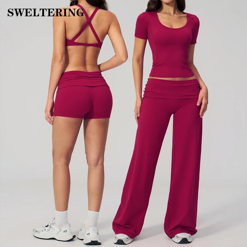 Women's High Waist Yoga Set