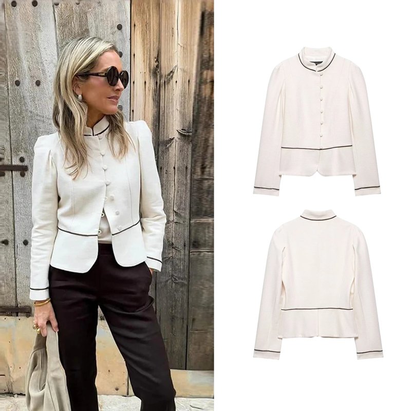 Trendy Women's Slim Blazer