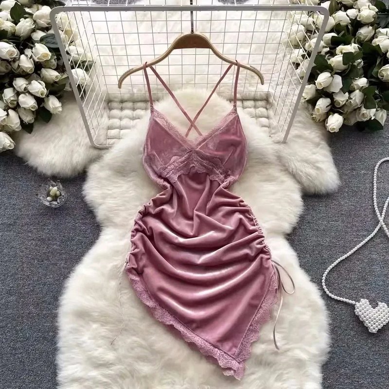 Floral Lace Mini Dress