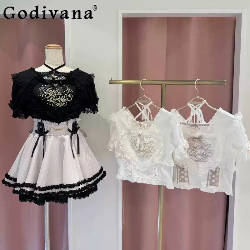 Cute Summer Lolita Knit Top