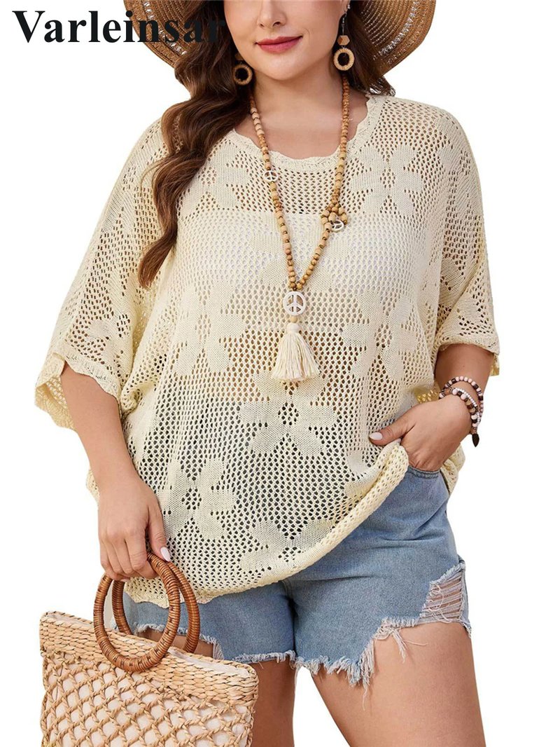 Chic Crochet Beach Cover-Up