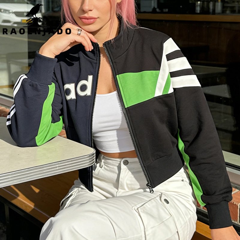 Vintage Colorblock Varsity Jacket