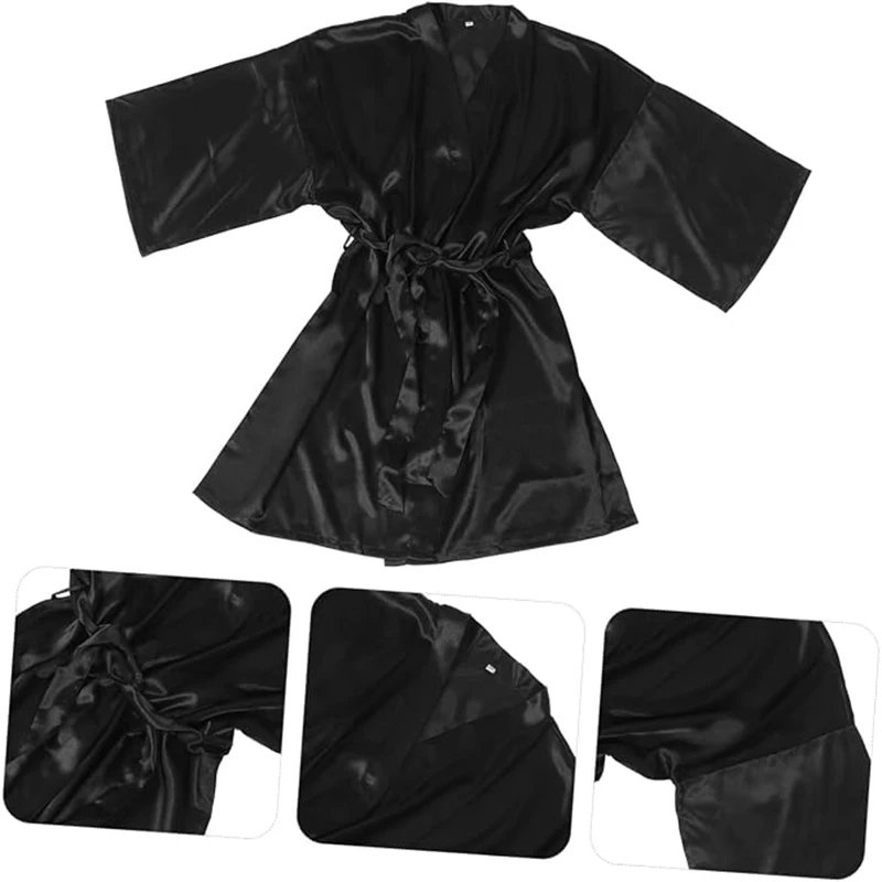 Elegant Silk Kimono Robe for Women