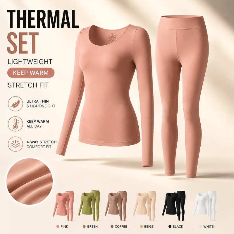 Women's Thermal Long-Sleeve Top