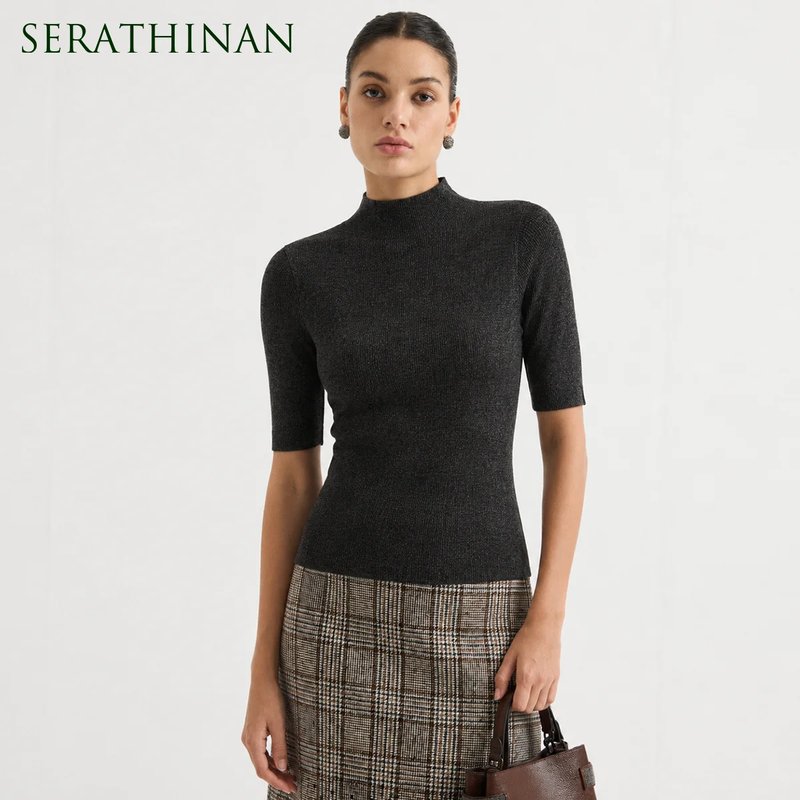 Women's Cashmere Blend Knit Top