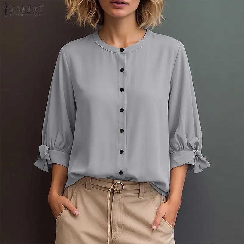 Elegant 3/4 Sleeve Blouse for Women