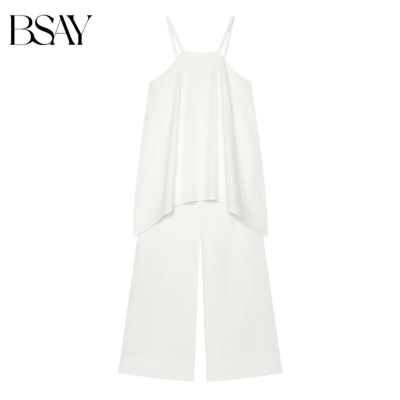 Chic Asymmetrical Halter Neck Jumpsuit