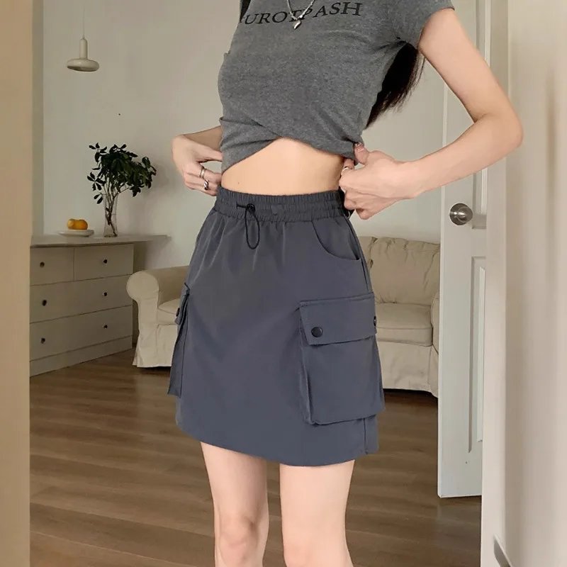 Summer Slimming High-Waist Mini Skirt