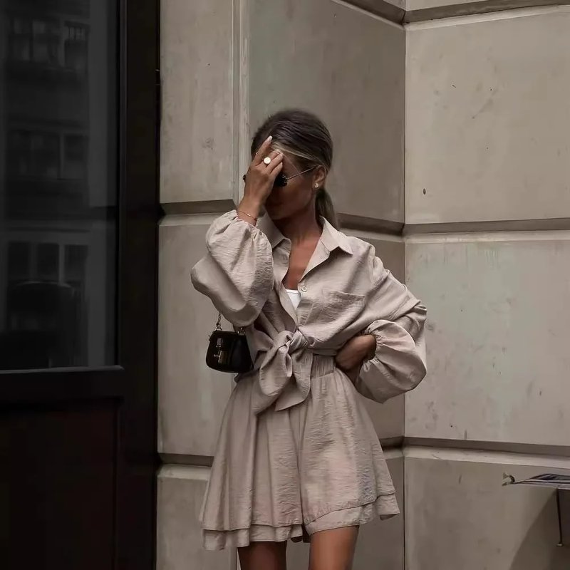 Chic Autumn 2-Piece Women's Set