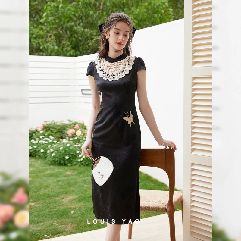 Elegant Chinese Style Summer Dress
