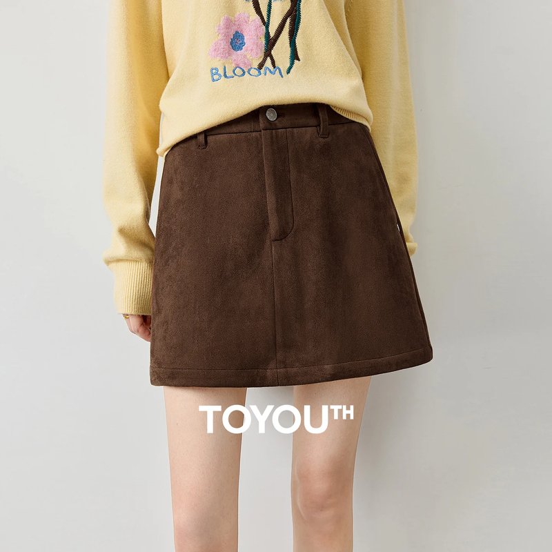 Vintage A-Line Mini Skirt