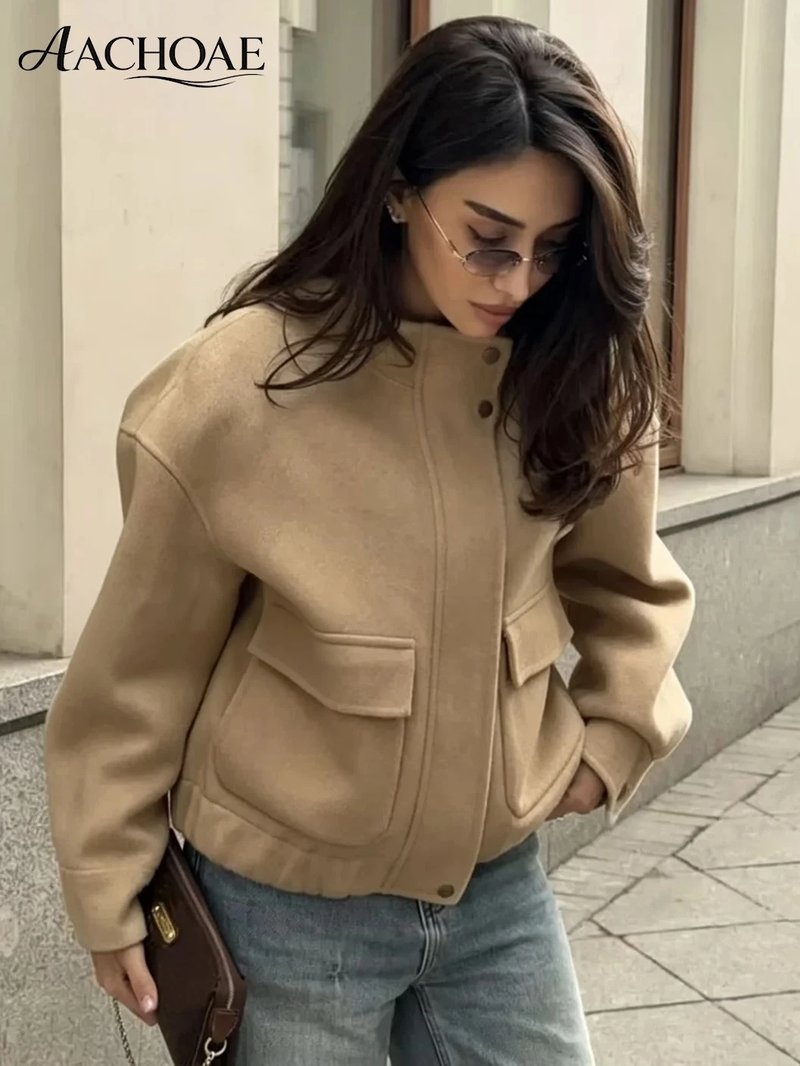 Oversized Women's Bomber Jacket