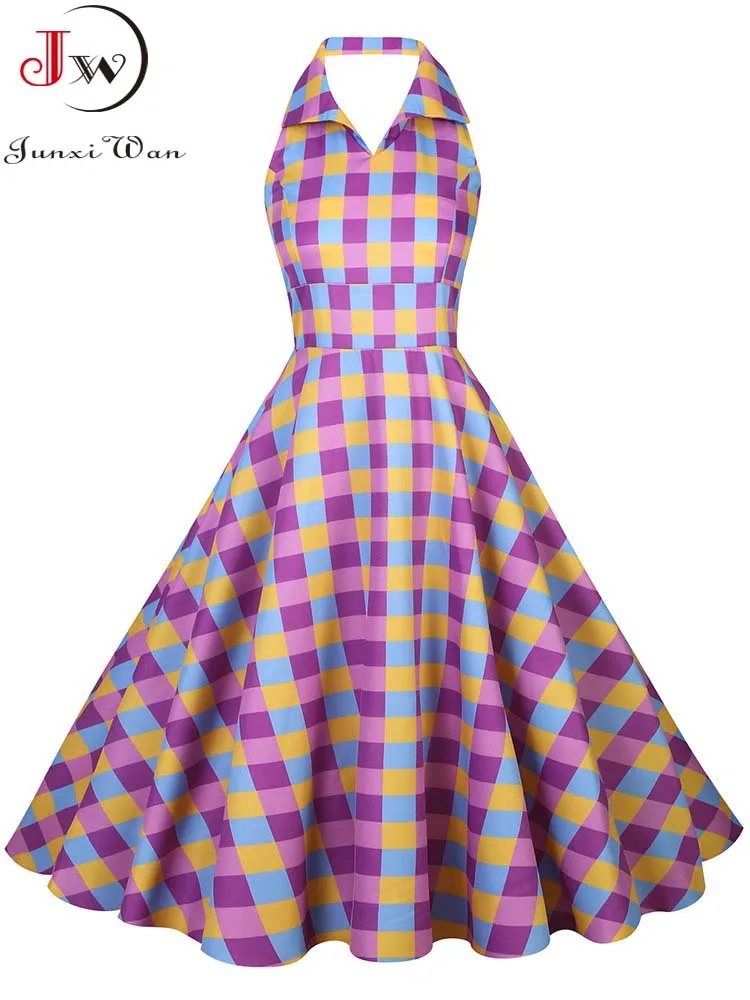 Vintage Hepburn Summer Dress