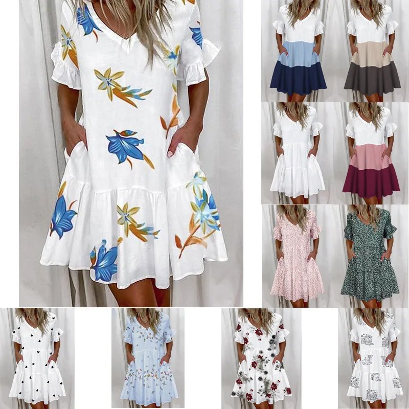 Floral Mini Dress for Summer