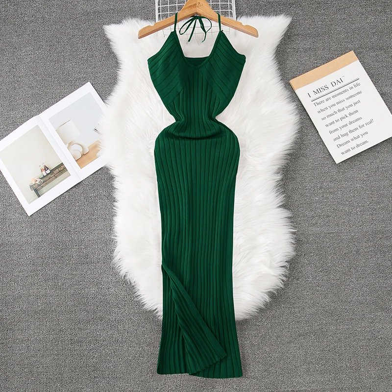 Summer Bodycon Ribbed Dress