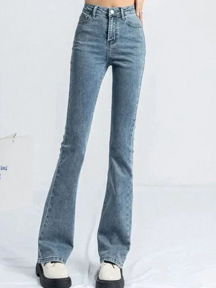 Vintage High-Waist Flare Jeans