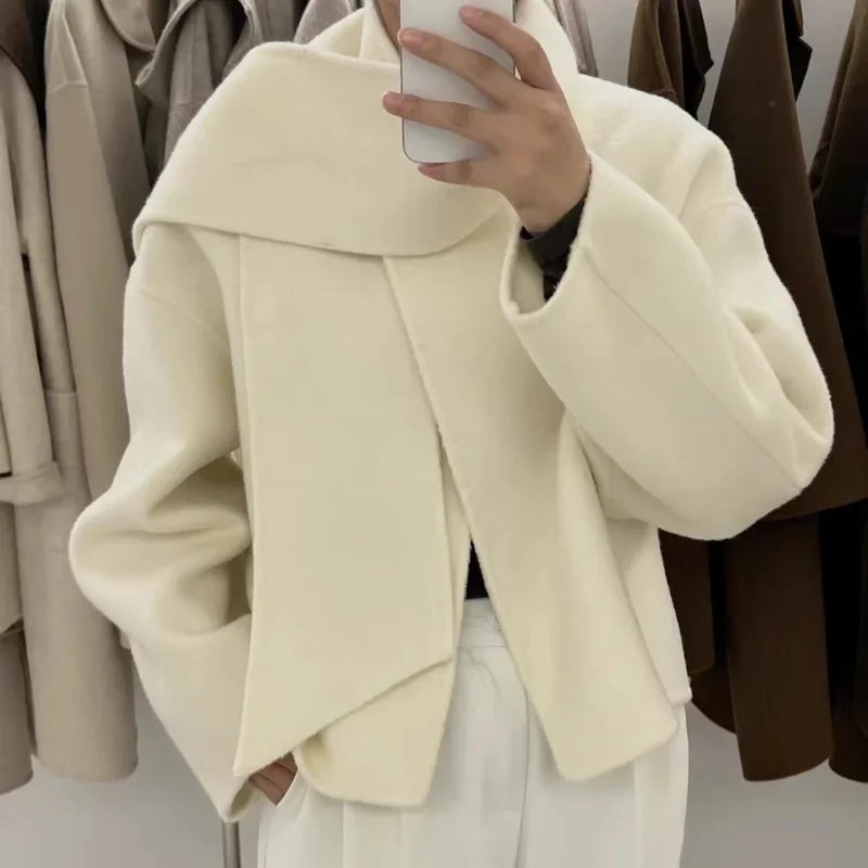 Chic Double-Sided Cashmere Coat